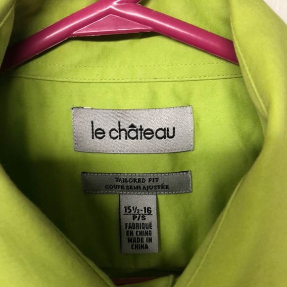 Le Chateau Tailored Fit Long Sleeve Button Shirt - Picture 3 of 6